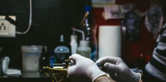 Wyposażenie studia tatuażu